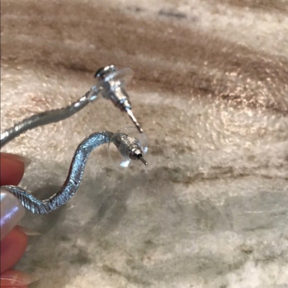 NEW ~ 2 PAIRS ~ 🐍 SNAKE STUD EARRINGS - Picture 9 of 10